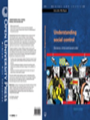 cover image of Understanding Social Control